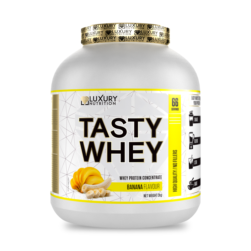 Tasty Whey Protein 2kg - Luxury Nutrition