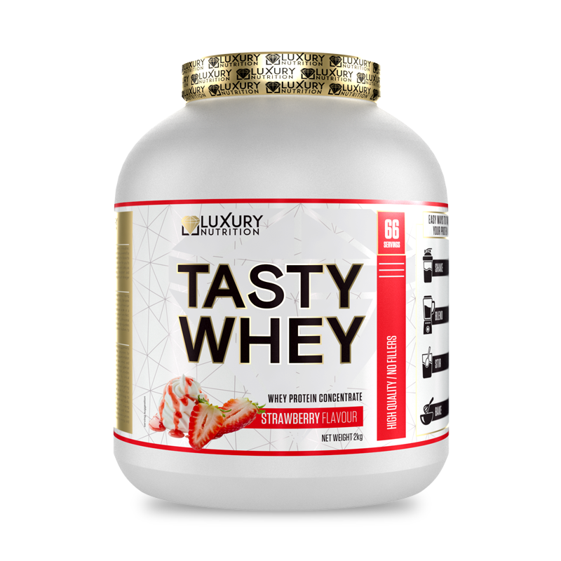 Tasty Whey Protein 2kg - Luxury Nutrition